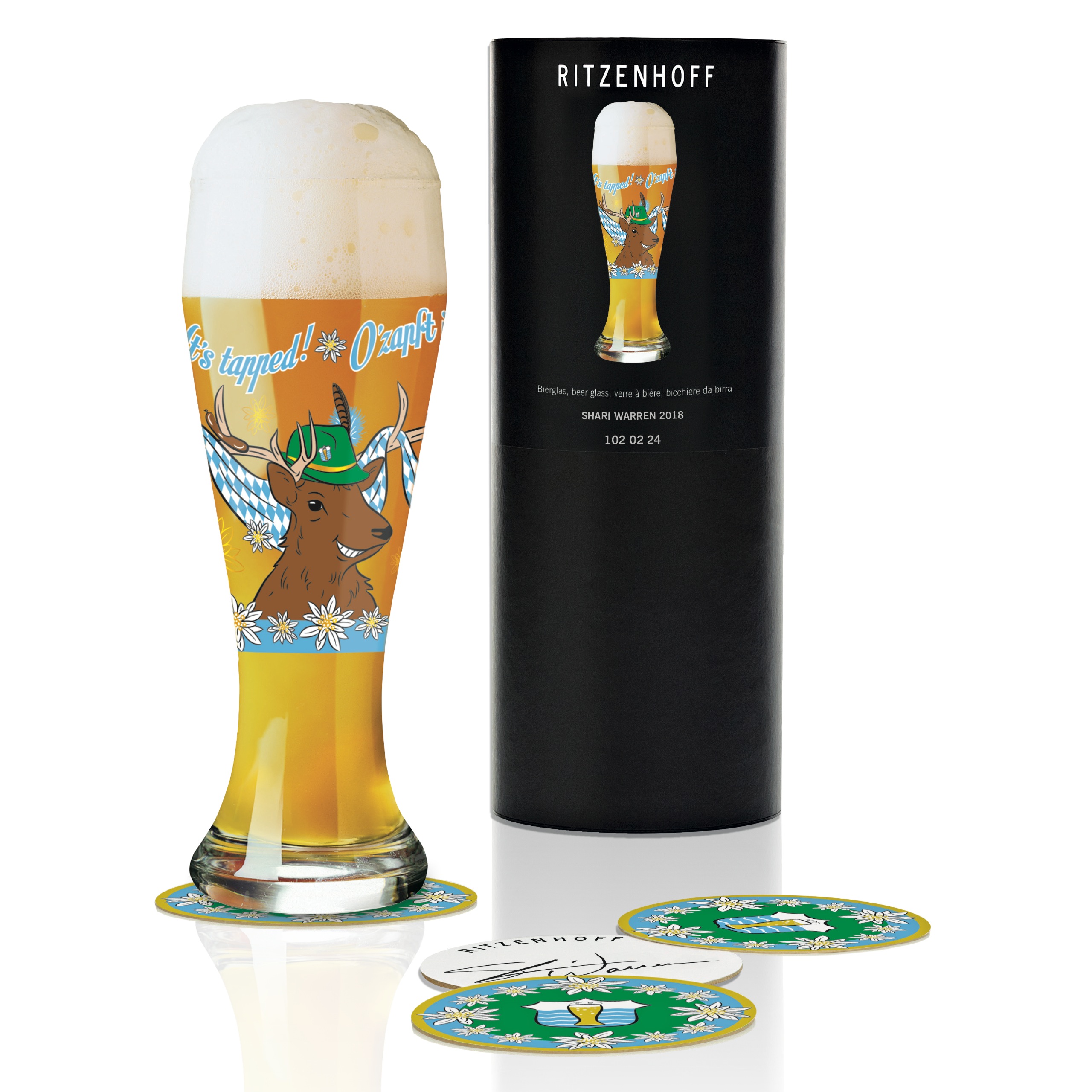 by S. Wheat glass Beer Box Warren Direct – Ritzenhoff Craft beer 2018