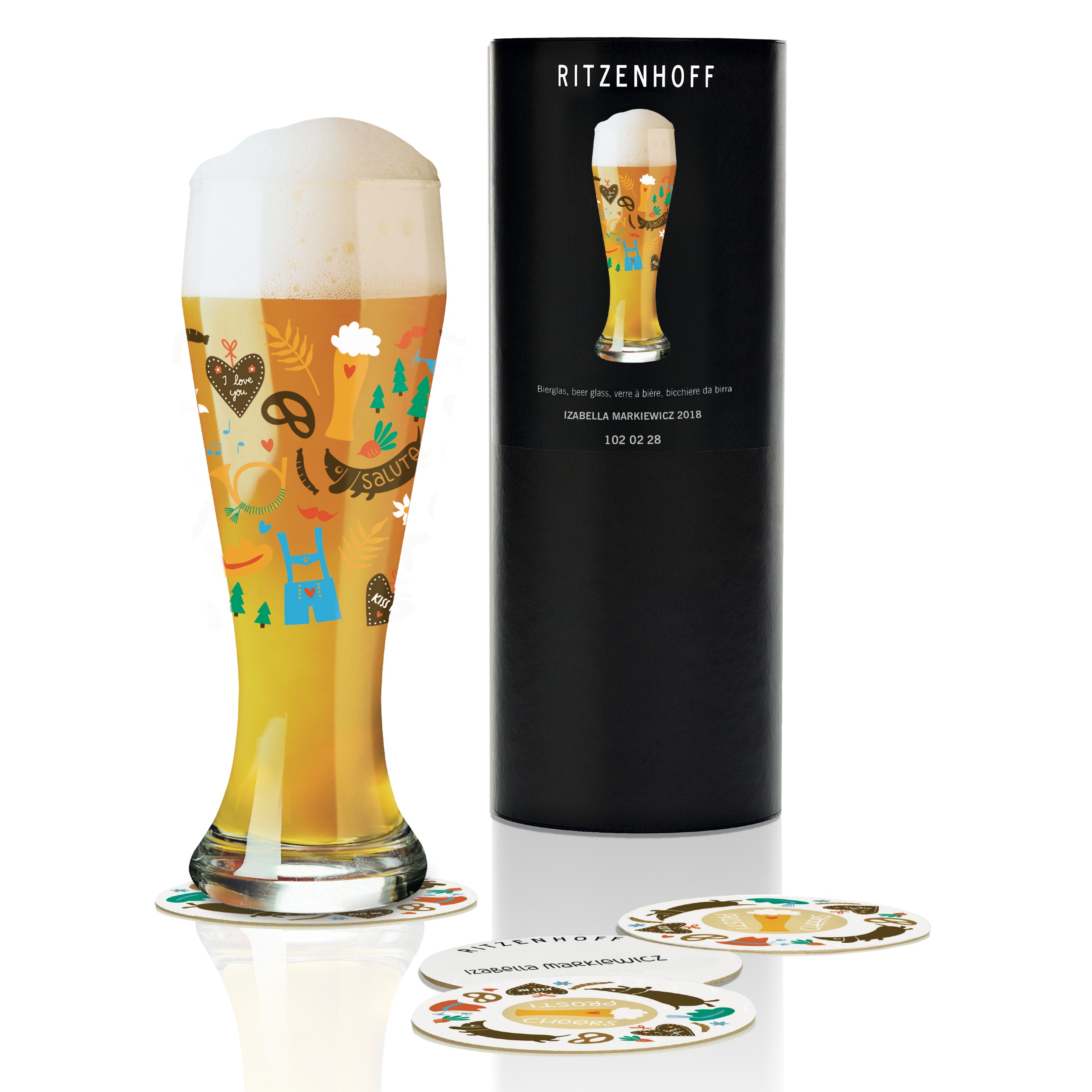 Ritzenhoff Beer beer glass Markiewicz – I. Direct 2018 Wheat Box Craft by