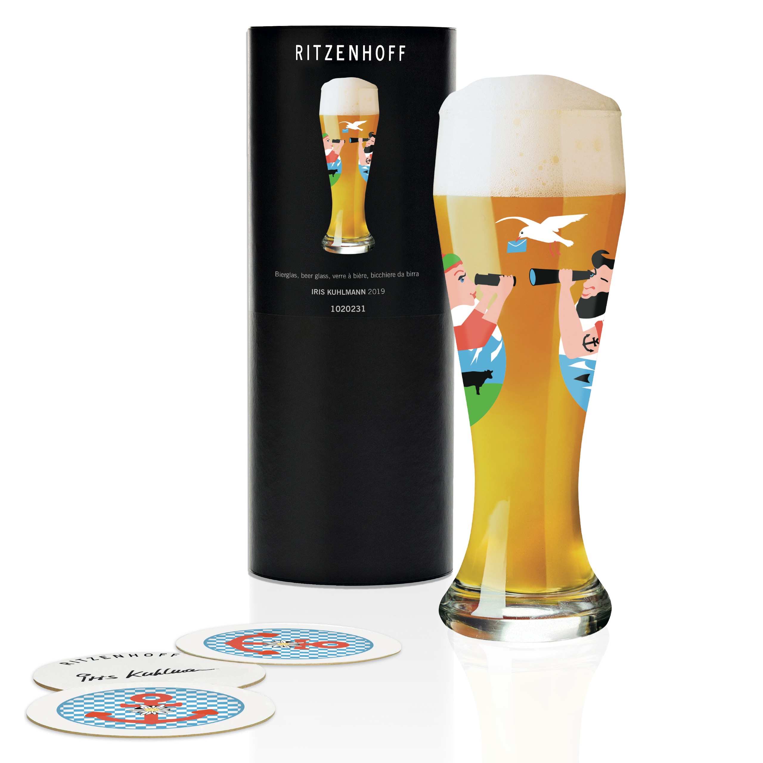 Ritzenhoff Wheat Beer beer by Direct I. – Kuhlmann glass 2019 Box Craft