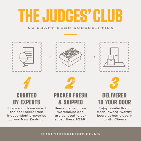 The Judges Club NZ Craft Beer Subscription