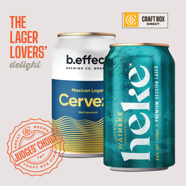 Waiheke Brewing Heke Lager | B Effect Cerveza Mexican Lager