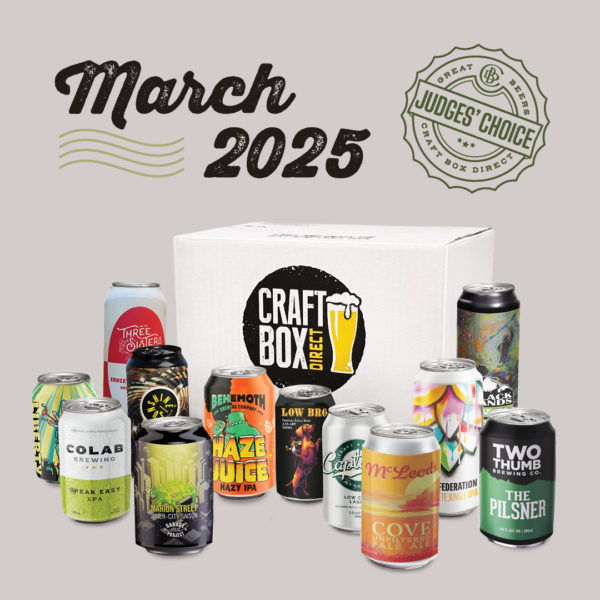 March 2025 Judges' Club Craft Beer Box New Zealand