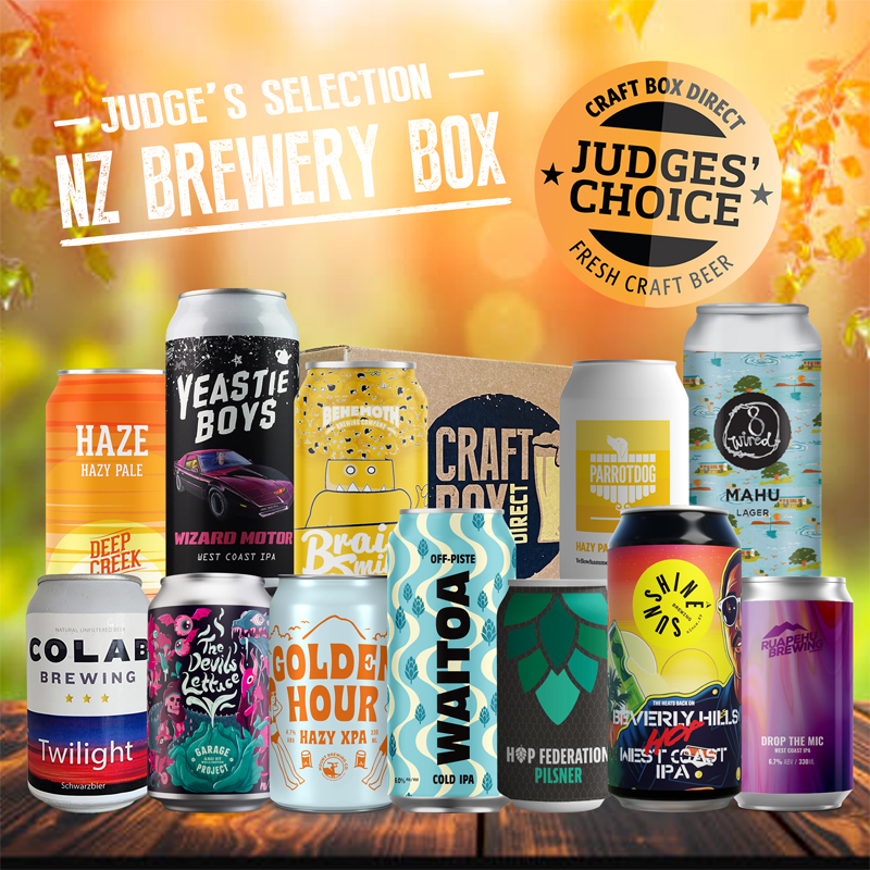 NZ Brewery Box - Fresh Hop + Top Hits - PRE ORDER | Craft Box Direct