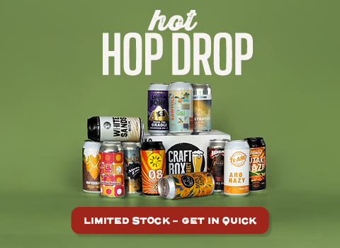 Hot Hop Drop | 12 Hoppy Beers, Hazies, IPAs, New Launches & Seasonals | All 440ml