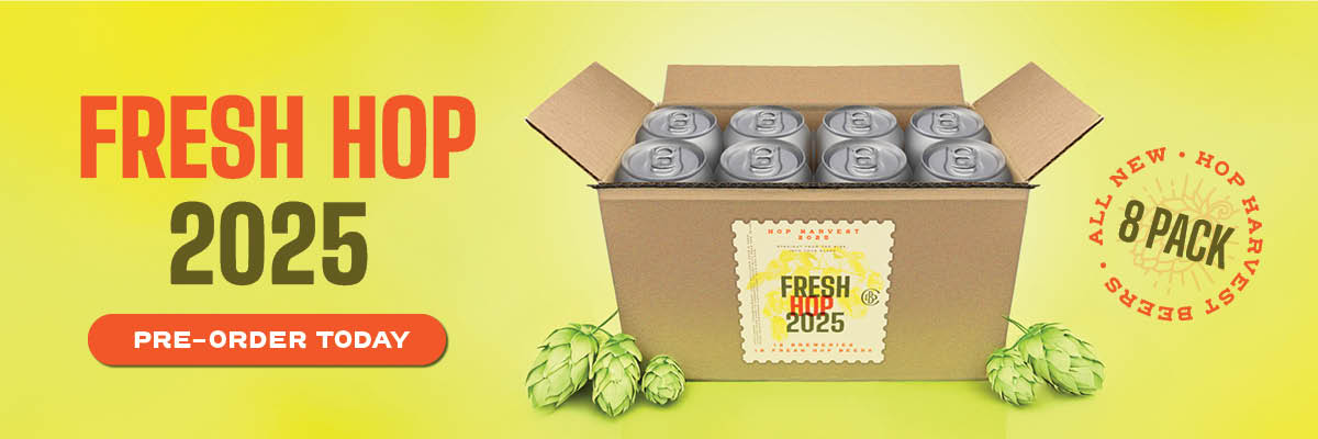 Fresh Hop Box 8 Pack 2025 | New Zealand Craft Beer Hop Harvest Box | 8-Pack