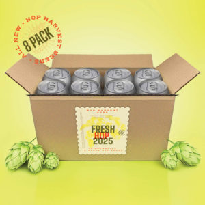 Fresh Hop Box 8 Pack 2025 | New Zealand Craft Beer Hop Harvest Box | 8-Pack